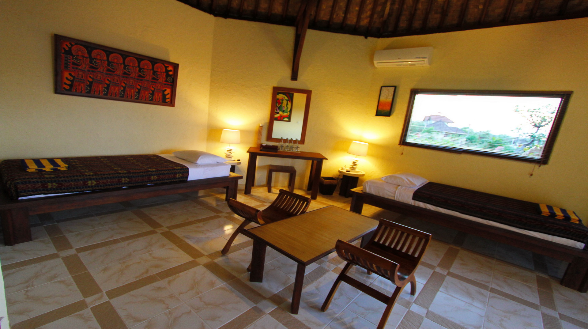 Familienvilla mit Meerblick im Hotel Uyah Amed & Spa Resort Bali