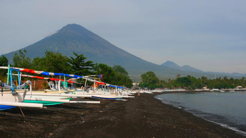 Agung Berg Ost Bali