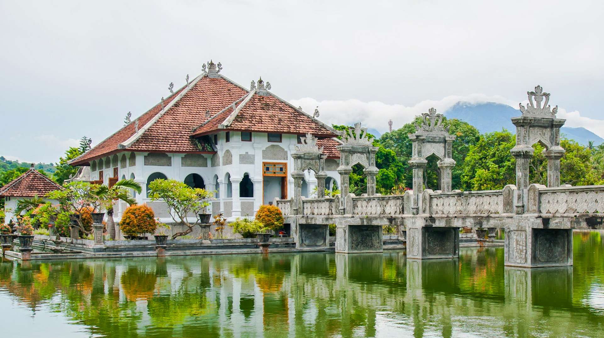 Ujung water Palace east Bali
